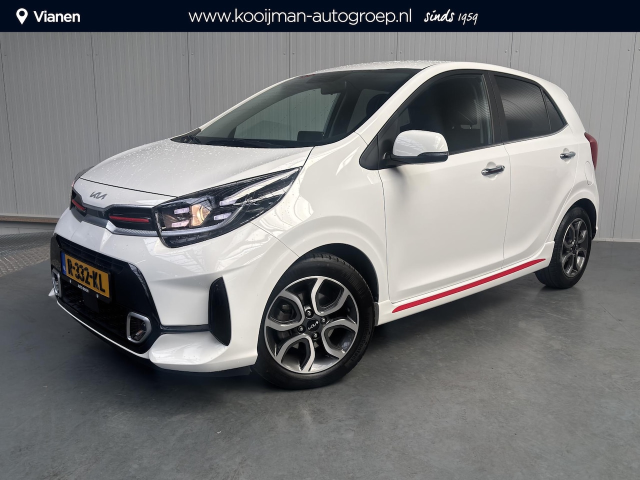 Kia Picanto - 1.0 DPi GT-Line NL auto, 1e eigenaar, 100% onderhouden, btw auto, zeer nette en luxe Pican - AutoWereld.nl