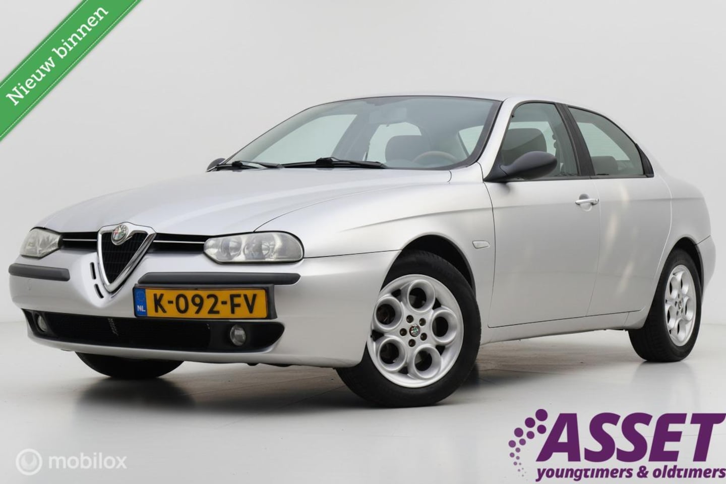 Alfa Romeo 156 - 2.5-24V Busso V6 Q-System | CarPlay | camera - AutoWereld.nl