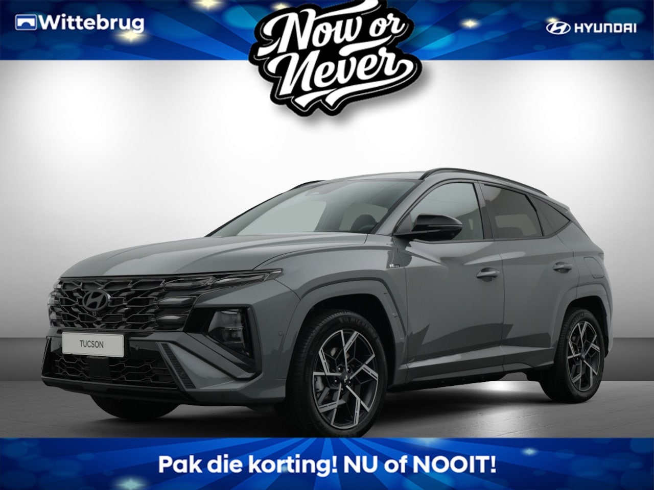 Hyundai Tucson - 1.6 T-GDI PHEV N Line Plug-In Hybride Automaat met Navigatie, Elektrische stoelverstelling - AutoWereld.nl