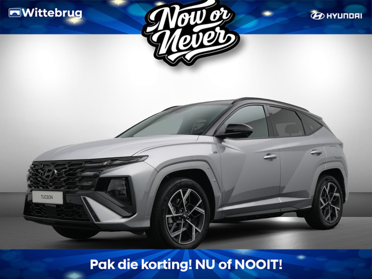 Hyundai Tucson - 1.6 T-GDI PHEV N Line Business Plug-In Hybride Automaat NETTO bijtelling vanaf 296 euro pe - AutoWereld.nl