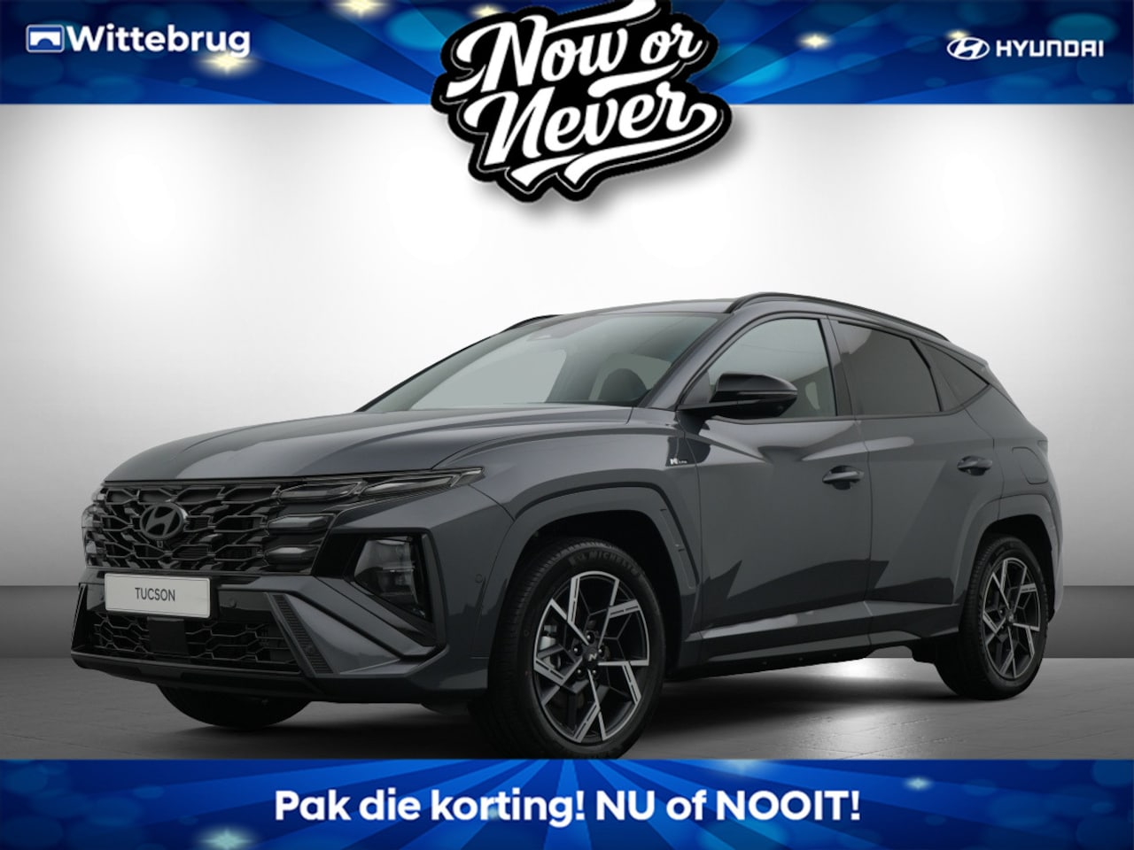 Hyundai Tucson - 1.6 T-GDI PHEV N Line Plug-In Hybride Automaat met Navigatie, Elektrische stoelverstelling - AutoWereld.nl