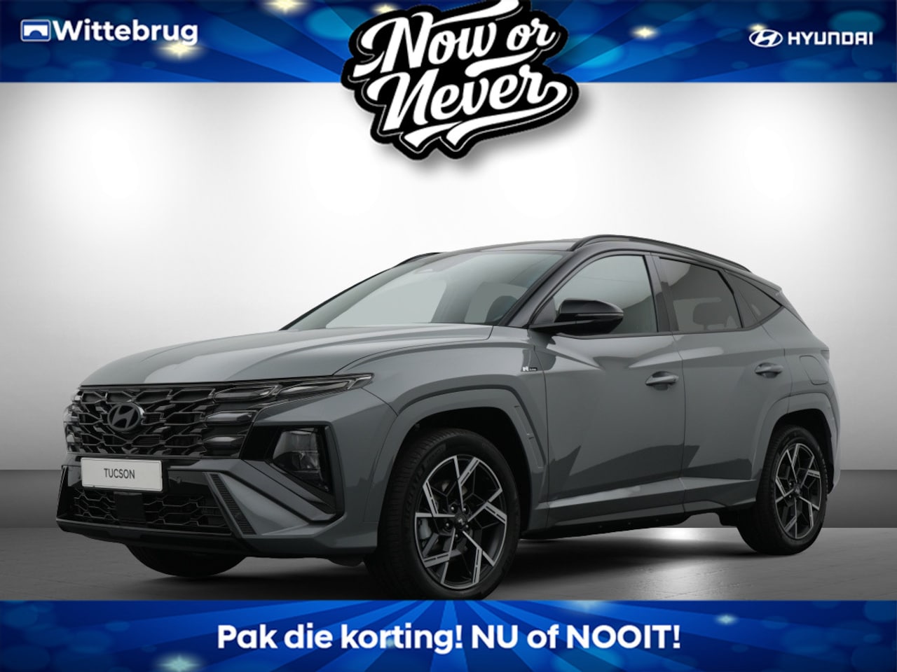 Hyundai Tucson - 1.6 T-GDI PHEV N Line Business Plug-In Hybride Automaat NETTO bijtelling vanaf 296 euro pe - AutoWereld.nl