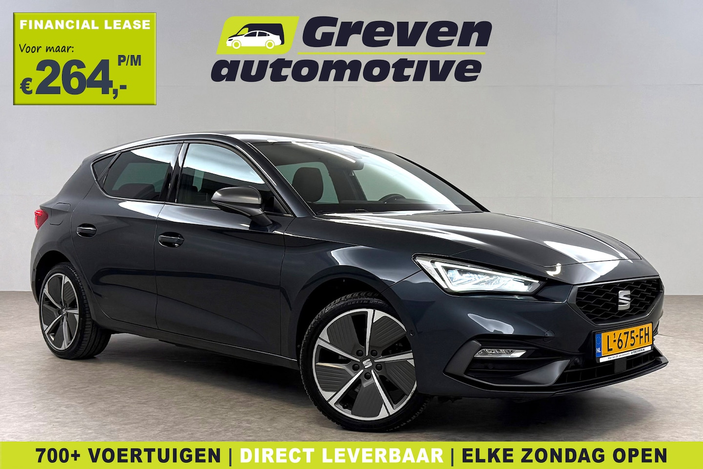 SEAT Leon - 1.4 TSI eHybrid PHEV FR | Sfeer | Virtual | Clima | Cruise | Carplay | Trekhaak | Parkeers - AutoWereld.nl