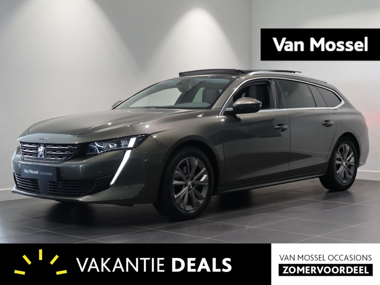 Peugeot 508 SW - 1.6 PureTech Blue Lease Allure Avantage - SCHUIF/KANTELDAK - AUTOMAAT - TREKHAAK - AutoWereld.nl