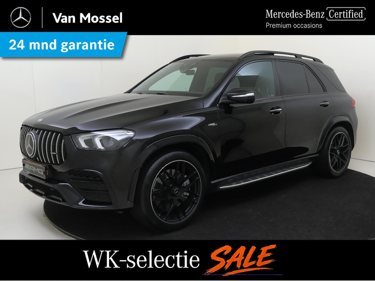 Mercedes-Benz AMG GLE - 53 4MATIC+ Premium Plus / Panoramadak/ AMG/ Night/ 22 inch/ Burmester/ DISTRONIC/ Stoelver - AutoWereld.nl