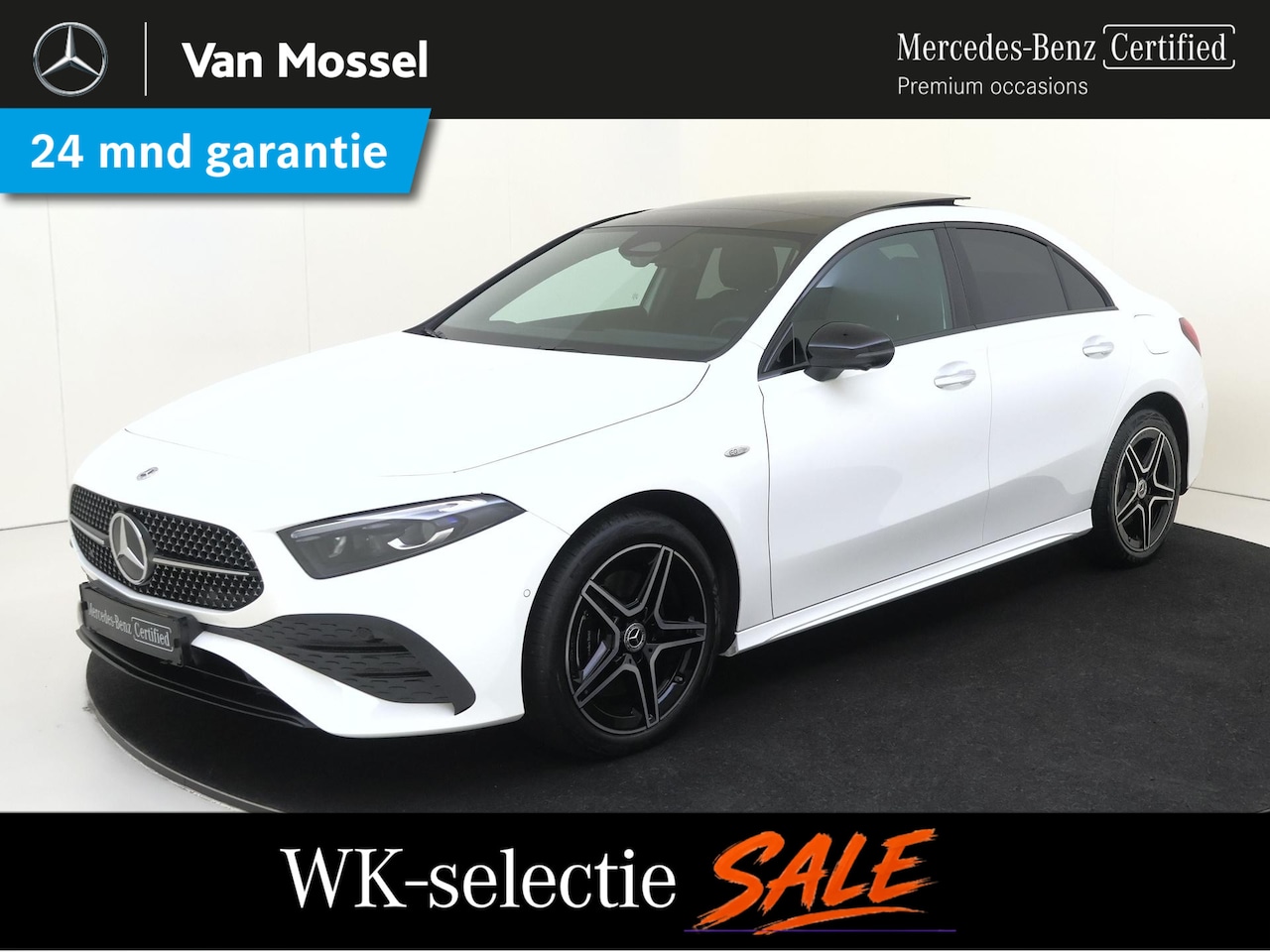 Mercedes-Benz A-klasse - 250 e Business Solution AMG Panorama Dak / Memory Seats / Keyless / Nightpakket / 360 Came - AutoWereld.nl