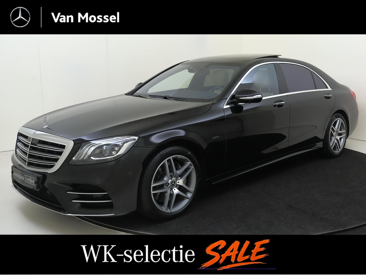 Mercedes-Benz S-klasse - 560 e Lang Premium Plus /Panoramadak /Chauffeur pakket /Massage stoelen /Burmester /360 Ca - AutoWereld.nl