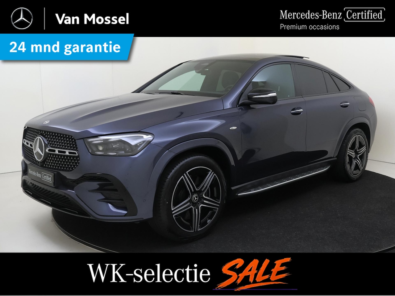 Mercedes-Benz GLE-Klasse Coupé - 400 e 4MATIC AMG Line Premium Burmester Audio / Airmatic / 360 graden camera / Rijassisten - AutoWereld.nl