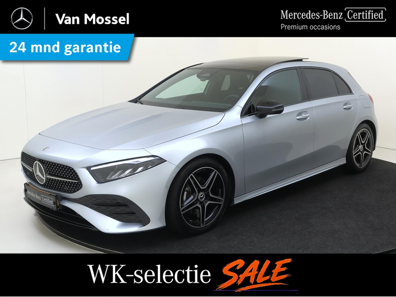 Mercedes-Benz A-klasse - 180 AMG Line /Panoramadak /Nightpakket /18 Inch /CarPlay - AutoWereld.nl