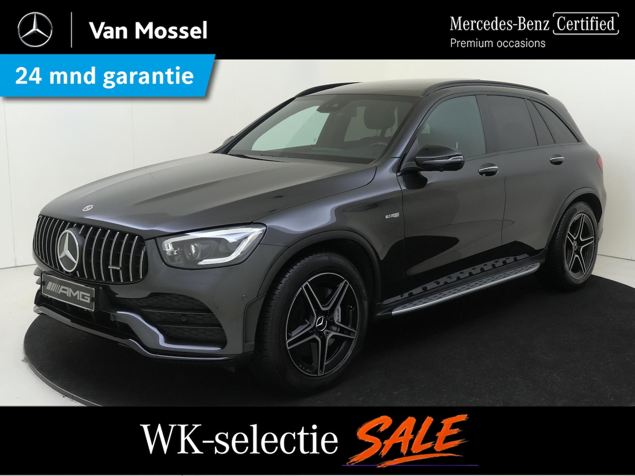 Mercedes-Benz GLC-klasse - AMG 43 4MATIC Premium Plus / Memory-Stoelen / Panaorma-dak / Night-Pakket / Burmeister / - AutoWereld.nl