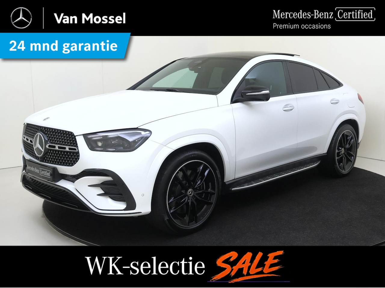 Mercedes-Benz GLE-Klasse Coupé - 400 e 4MATIC AMG Line Premium /Panoramadak /Burmester /22 Inch /360 Camera - AutoWereld.nl