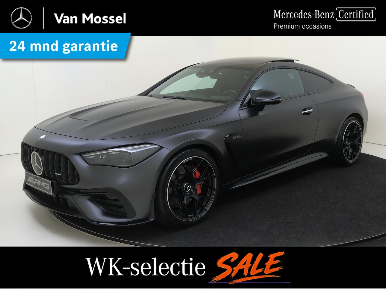 Mercedes-Benz CLE Coupé - AMG 53 4MATIC+ / Panoramadak/ 20 inch/ DYNAMIC Plus/ AMG optiek pakket/ Carbon stuur/ Nigh - AutoWereld.nl