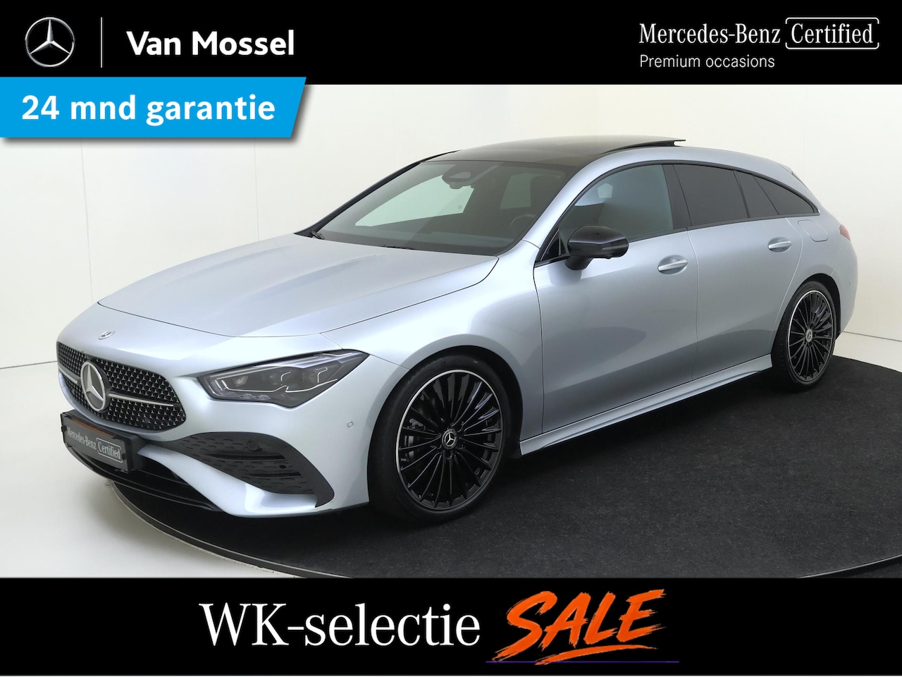 Mercedes-Benz CLA-klasse Shooting Brake - 180 Star Edition AMG Line / Memory-Stoelen / Panaroma-dak / Multispaaks / - AutoWereld.nl