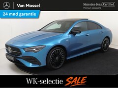 Mercedes-Benz CLA-Klasse - 250 e Star Edition AMG Line Panoramadak / Parkeercamera / Keyless / Elektr. trekhaak / Nig