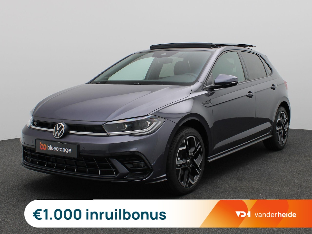 Volkswagen Polo - 1.0 TSI R-Line Edition 95PK DSG Pano-Schuifdak, Keyless, Matrix LED-Verlichting, Side Assi - AutoWereld.nl
