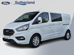 Ford Transit Custom - 320 2.0 TDCI L2H1 Limited DC | 170pk Automaat | Dubbele Cabine | Trekkhaak | Dubbele Schui