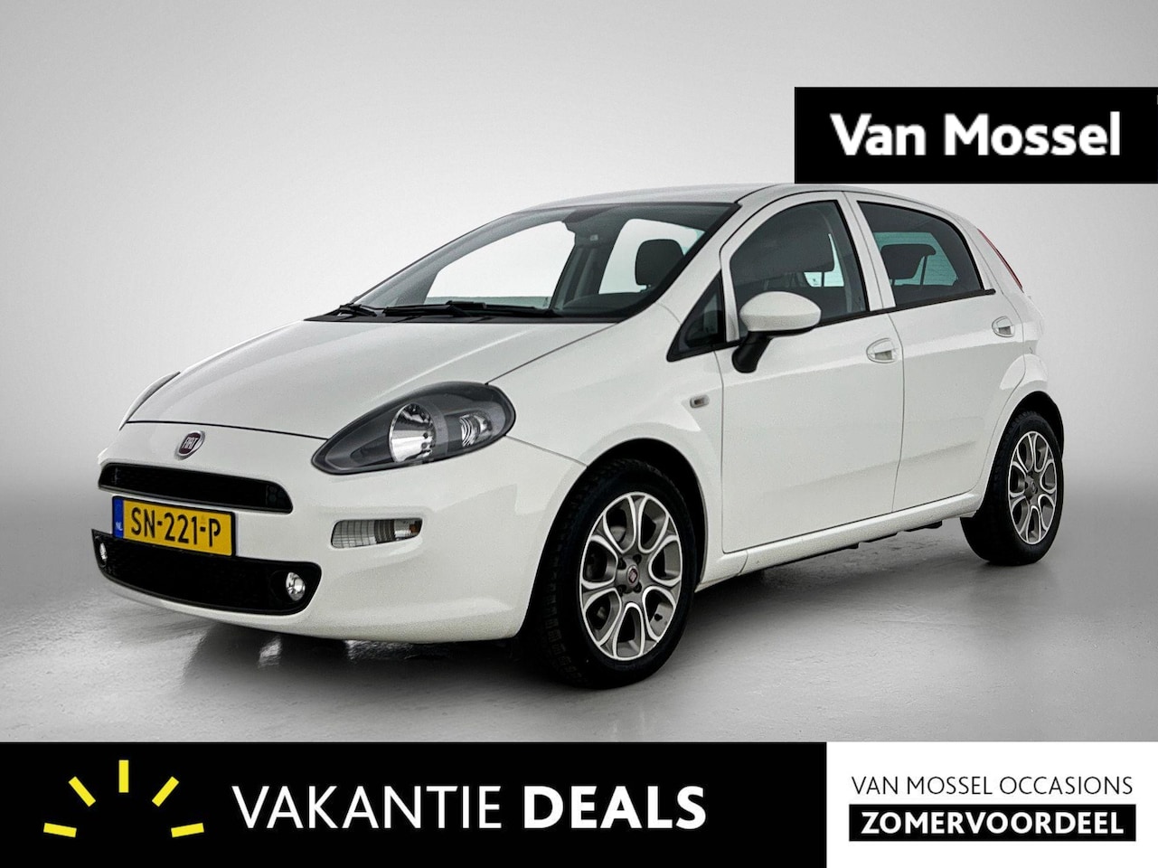 Fiat Punto Evo - 0.9 TwinAir Sempre | Parkeersensoren | Navigatie | Climate control - AutoWereld.nl
