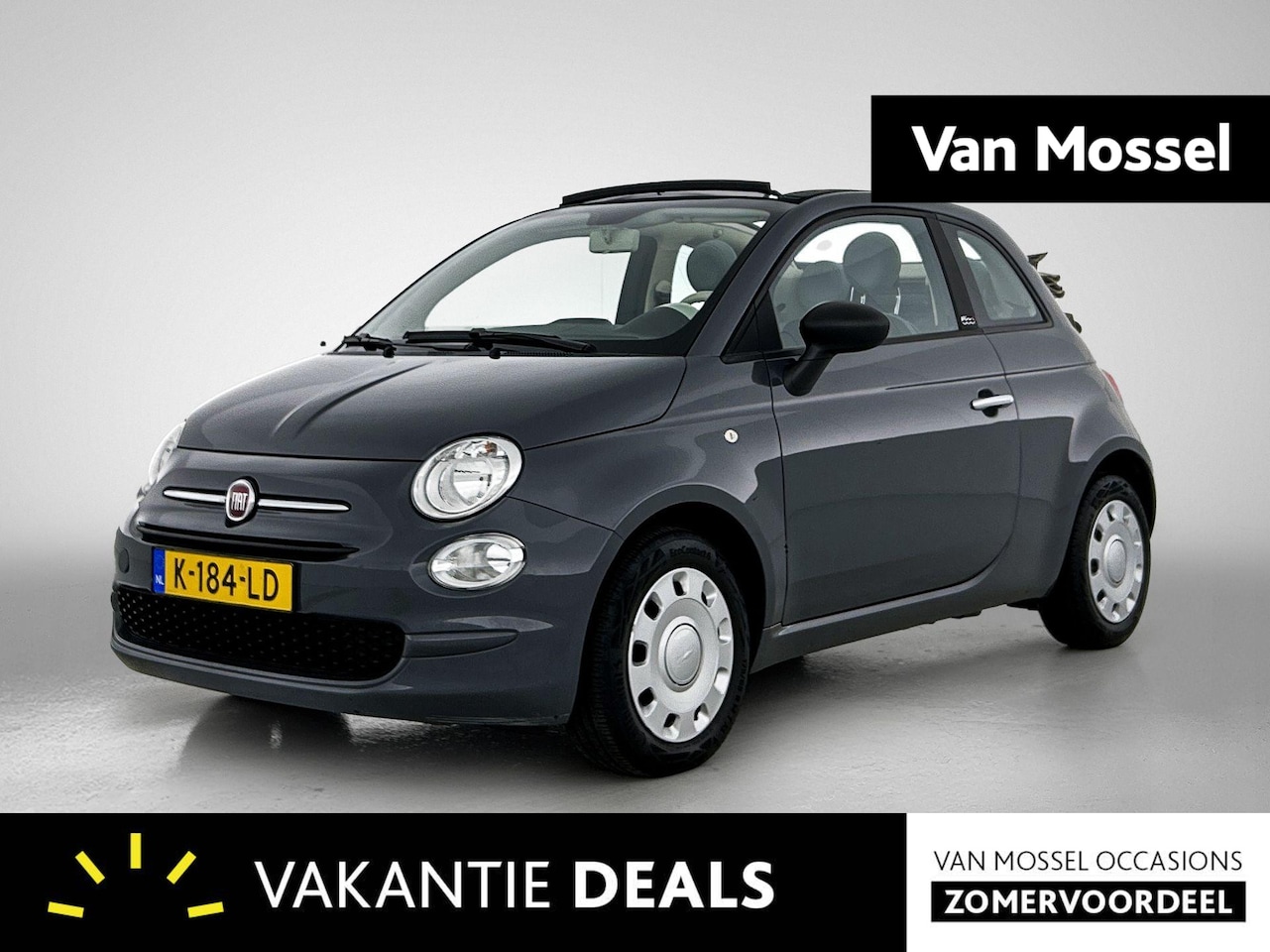 Fiat 500 C - 1.0 Hybrid Pop | Airco | Parkeersensoren | Cabrio! - AutoWereld.nl