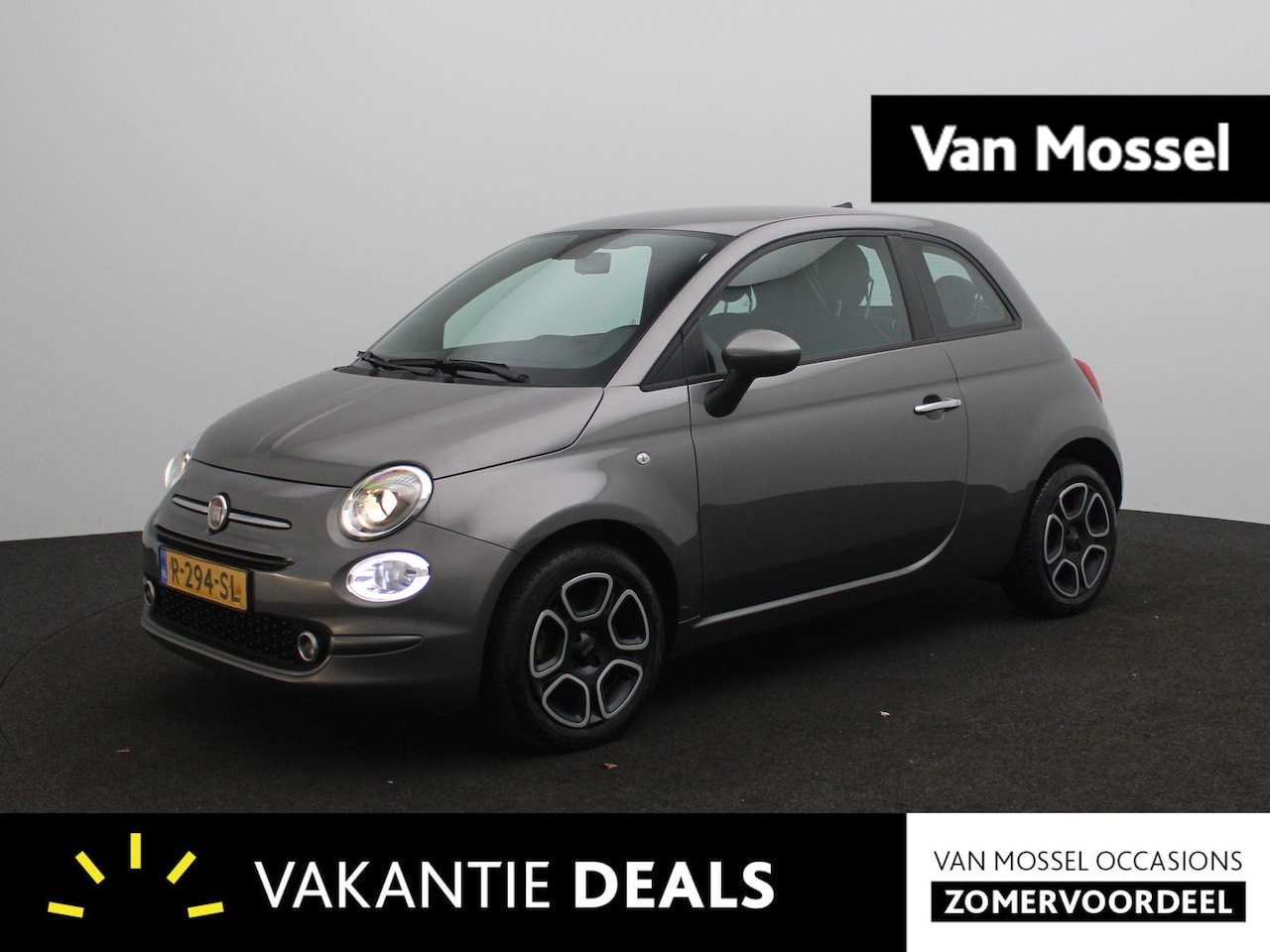 Fiat 500 - 1.0 Hybrid Club | Airco | Led Dagrijverlichting | Telefoon Voorbereiding | - AutoWereld.nl