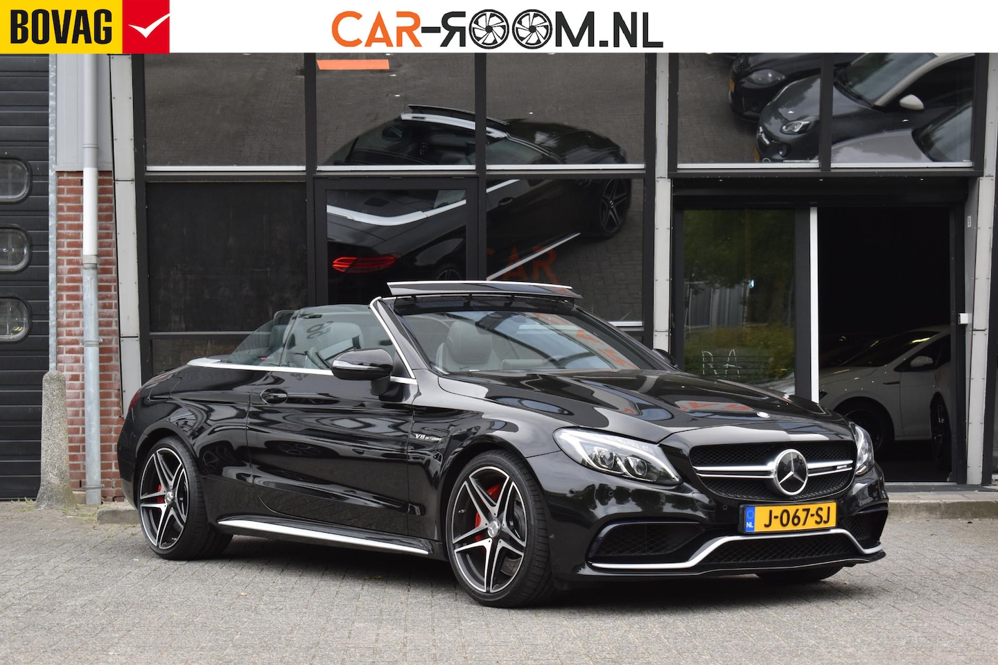Mercedes-Benz C-klasse Cabrio - AMG 63 S HUD Memory Koeling ACC Lane VOLL - AutoWereld.nl