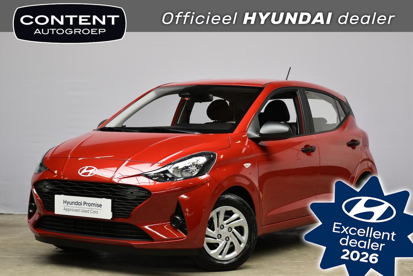 Hyundai i10 - I10 1.0i Comfort I Navi I Airco I Achteruitrijcamera - AutoWereld.nl