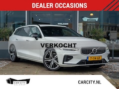 Volvo V60 - 2.0 T8 Twin Engine 390PK AWD R-Design / Memory / Adaptive / Bliss / CarPlay / Camera / Sto