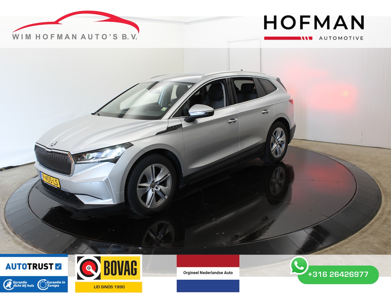 Skoda Enyaq iV - 80 SOH 94% 536Km Camera El-Trekh + A-klep Stuur Ver - AutoWereld.nl