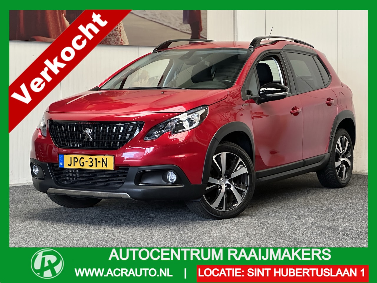 Peugeot 2008 - 1.2 130PK GT-LINE AUTOMAAT NAVIGATIE ACHTERUITRIJCAMERA HALF LEDER CRUISE CONTROL AIRCO AP - AutoWereld.nl
