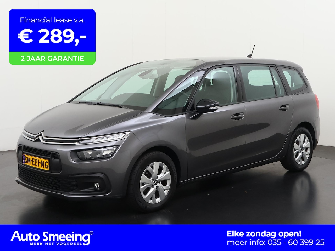 Citroën Grand C4 SpaceTourer - 1.2 PureTech Business Automaat | 7 Persoons | Zondag Open! - AutoWereld.nl
