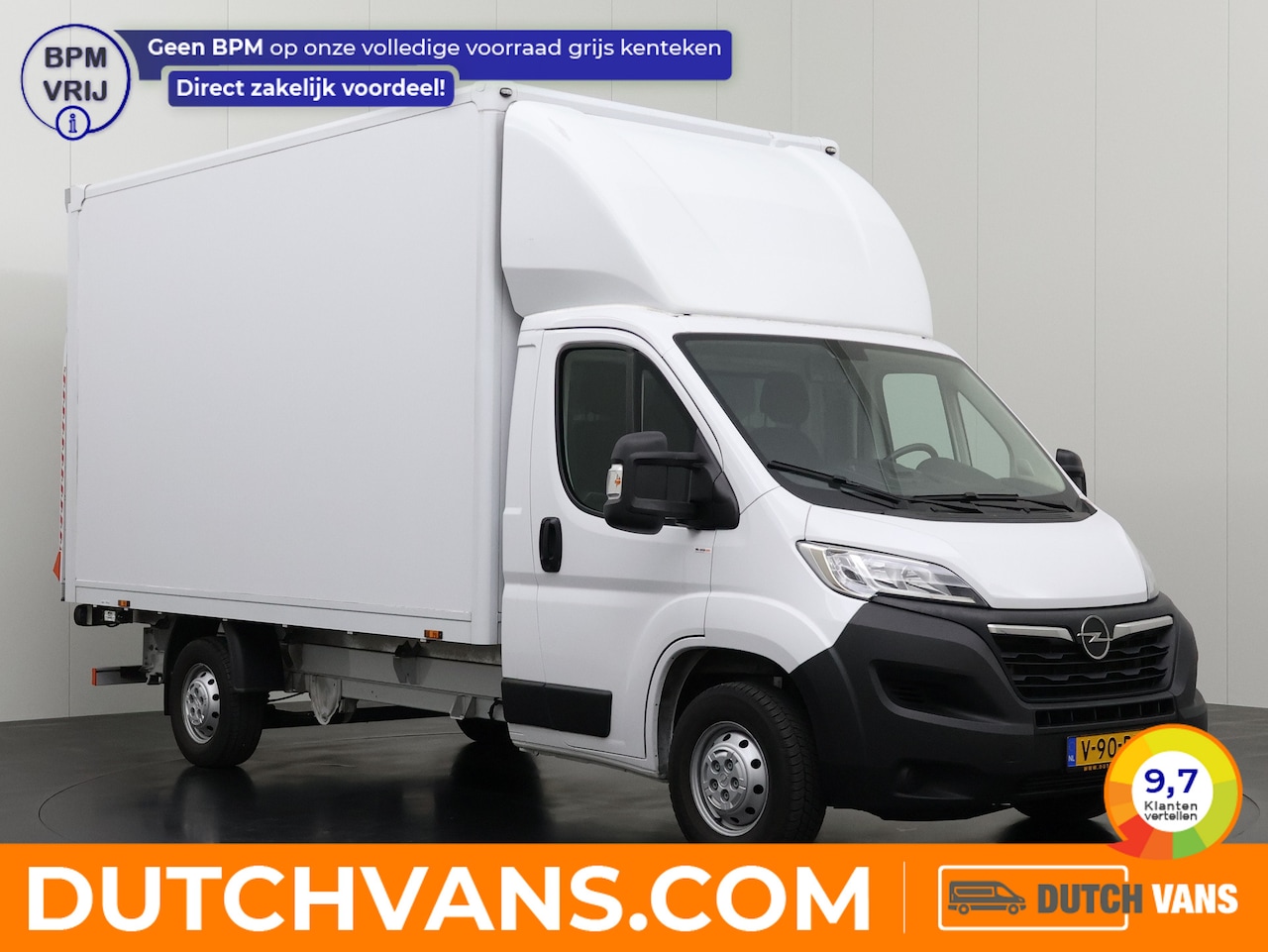 Opel Movano - 140PK Bakwagen+Laadklep | 2500Kg Trekhaak | 1046 kg Laden | Dakspoiler | Camera | Airco | - AutoWereld.nl