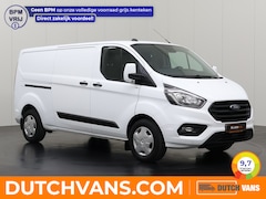 Ford Transit Custom - 2.0TDCi 130PK Lang | Achterdeuren | Multimedia | Camera | 3-Zits | Betimmering