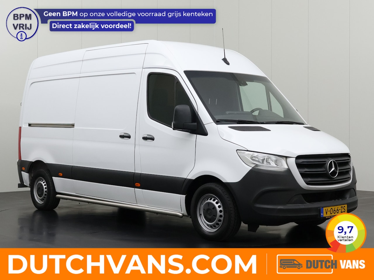 Mercedes-Benz Sprinter - Automaat L2H2 | 2000Kg Trekhaak | Multimedia touchscreen | Airco | 3-Zits | Betimmering - AutoWereld.nl