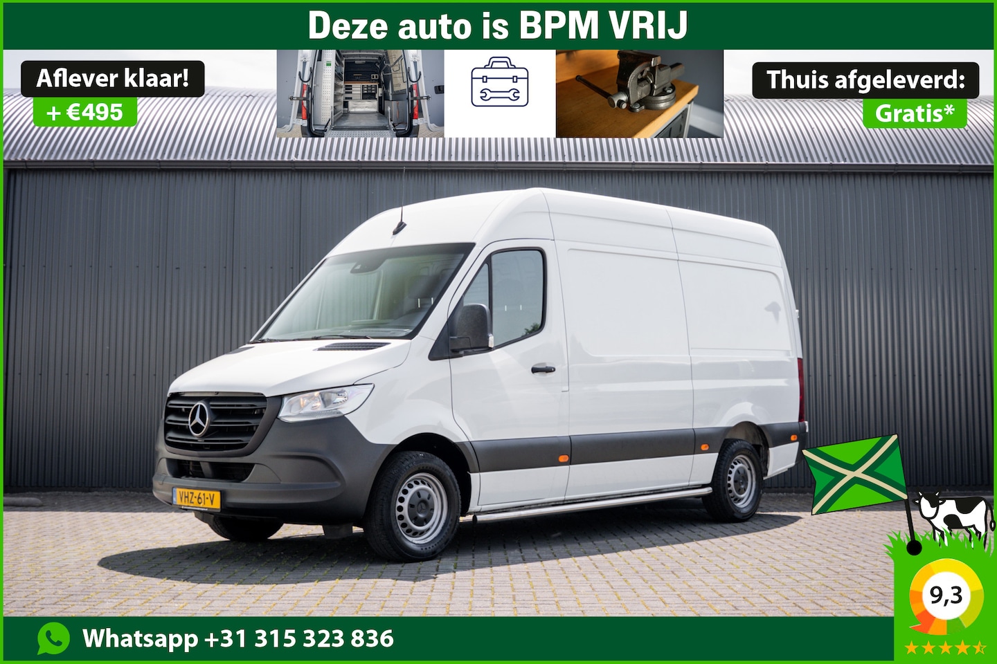 Mercedes-Benz Sprinter - 311 CDI L2H2 | Volledig Ingericht | Mbux | Camera | Navi | Climatronic - AutoWereld.nl