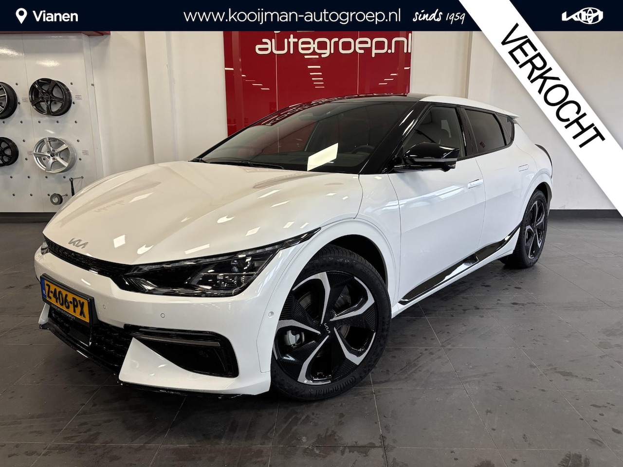 Kia EV6 - GT-Line 77.4 kWh BTW Auto, Nederlandse Auto, Bomvol Opties!! - AutoWereld.nl