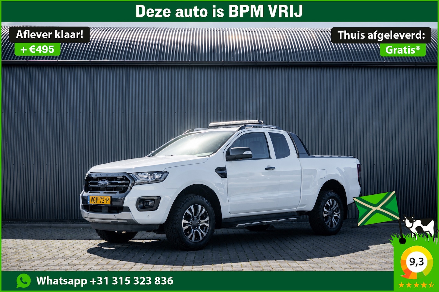 Ford Ranger - 2.0 EcoBlue 4x4 | Wildtrak | 213PK | 1e Eigenaar | Camera | Cruise | 3.5T Trekgewicht | Au - AutoWereld.nl