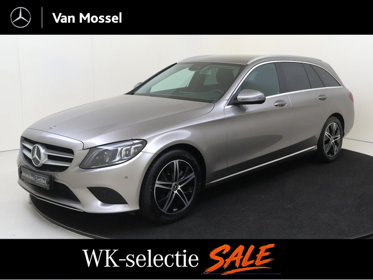 Mercedes-Benz C-klasse Estate - 180 Business Solution / Stoelverwarming / Trekhaak / Achteruitrijcamera / - AutoWereld.nl