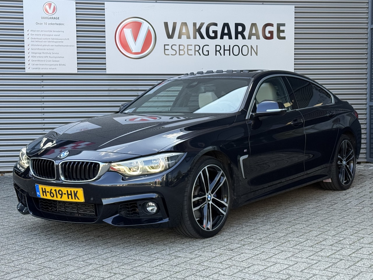 BMW 4-serie Gran Coupé - 418i High Executive SCHUIFDAK,LEER,HUD - AutoWereld.nl