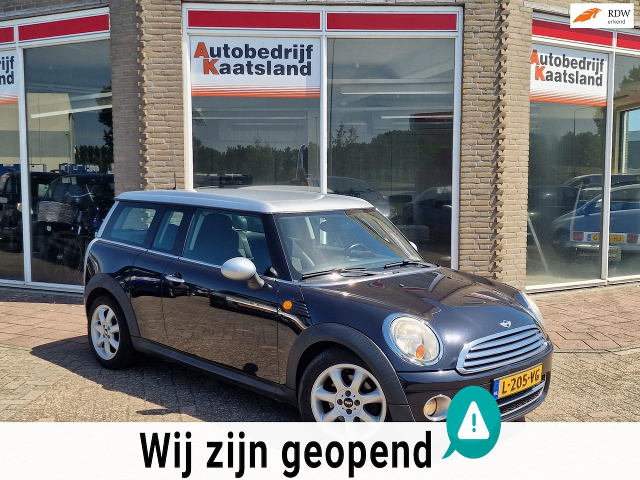 MINI Clubman - 1.6 Cooper D - Leer - Automaat - Airco - - AutoWereld.nl