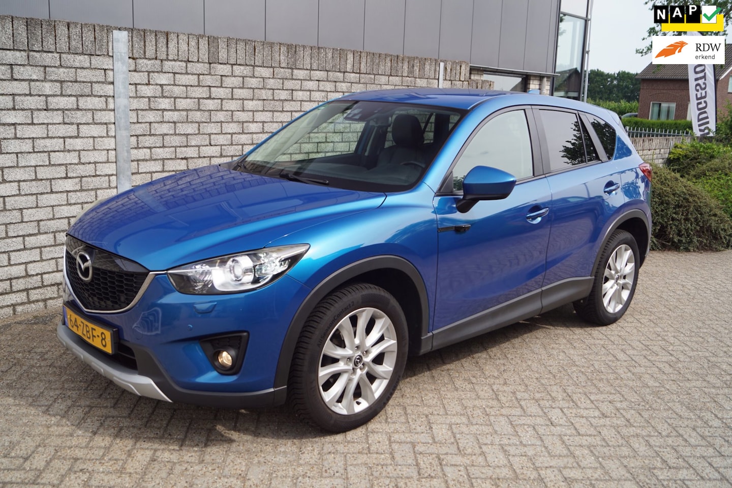 Mazda CX-5 - 2.0 GT-M 4WD Autom Leder Stoelverw Navi 360 Camera Apple Carplay Xenon Bose Clima Cruise 2 - AutoWereld.nl