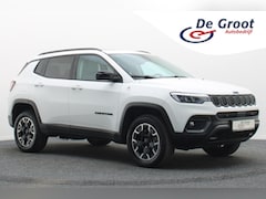 Jeep Compass - 4xe 240 Plug-in Hybrid Electric Trailhawk Panoramadak, Leer, Camera, ACC, Apple Carplay, K