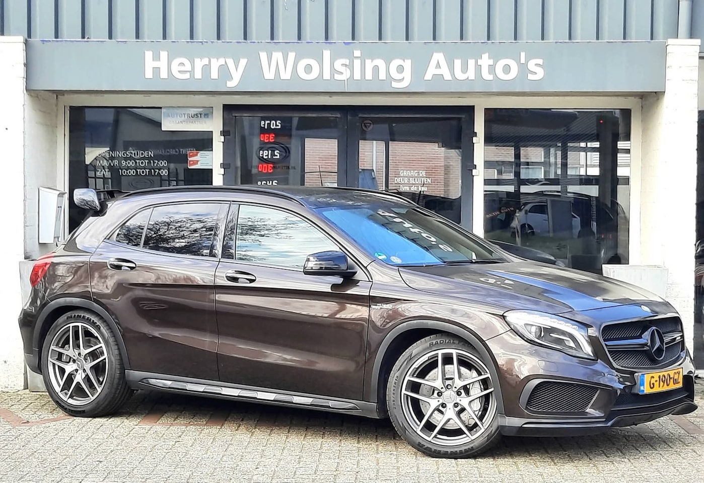 Mercedes-Benz GLA-Klasse - AMG 45 4MATIC Panodak Leder 381PK - AutoWereld.nl