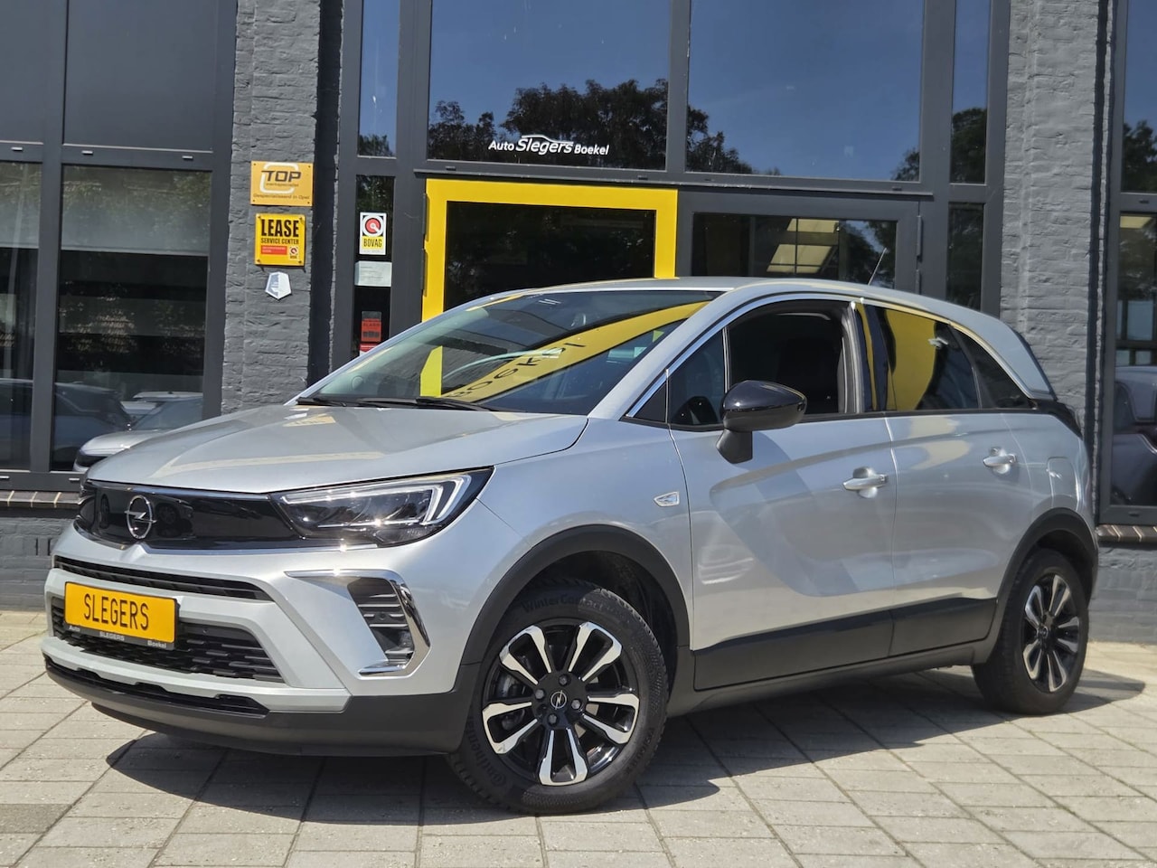 Opel Crossland - 1.2 Turbo Elegance | Park. Camera | Park. Sensoren Voor + Achter | Botswaarschuw. | Apple - AutoWereld.nl