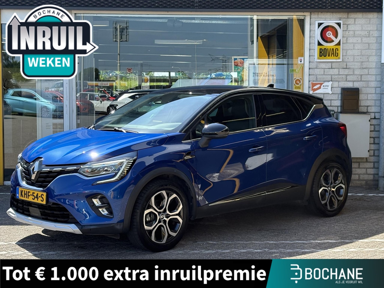 Renault Captur - 1.6 E-Tech Hybrid 145 Intens | Navigatie | Achteruitrijcamera | Lichtmetaal 18'' | Climate - AutoWereld.nl