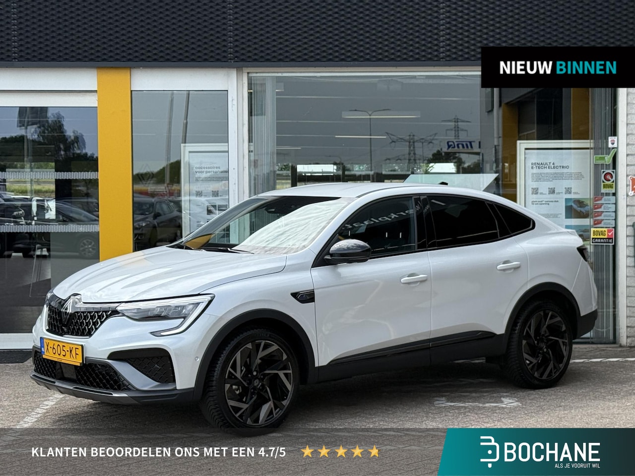 Renault Arkana - 1.6 E-Tech full hybrid 145 esprit Alpine | NAP | 1e eigenaar | Stoel & stuur verwarming | - AutoWereld.nl