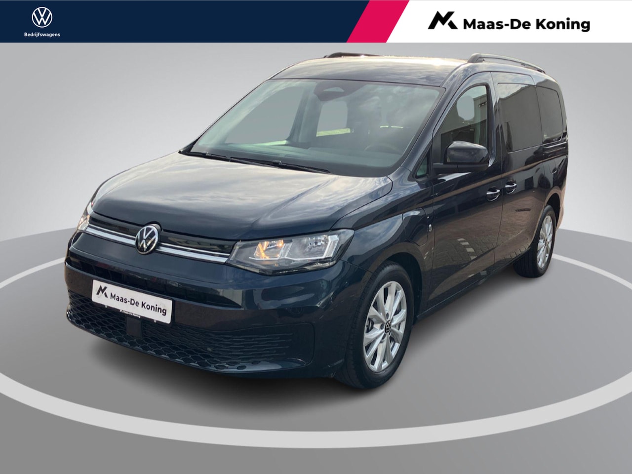 Volkswagen Caddy Maxi - Combi 1.5 eHybrid 115pk Life · 7-persoons · Camera · 17" LM velgen · Apple Carplay/Android - AutoWereld.nl