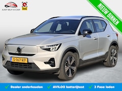 Volvo XC40 - Recharge Plus luxury 70 Kwh SoH 95, 1% / Duurste Uitvoering / Adaptieve Cruise / Panorama