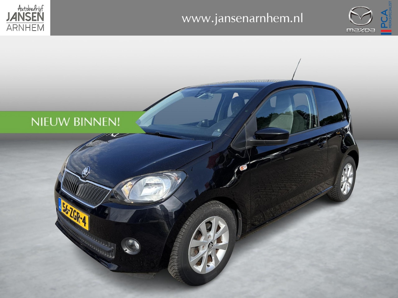 Skoda Citigo - 1.0 Greentech Ambition 1.0 Greentech Ambition , Airco, Navi, Cruise, Stoelverwarming, LMV 14 Inch, Armsteun, All - AutoWereld.nl