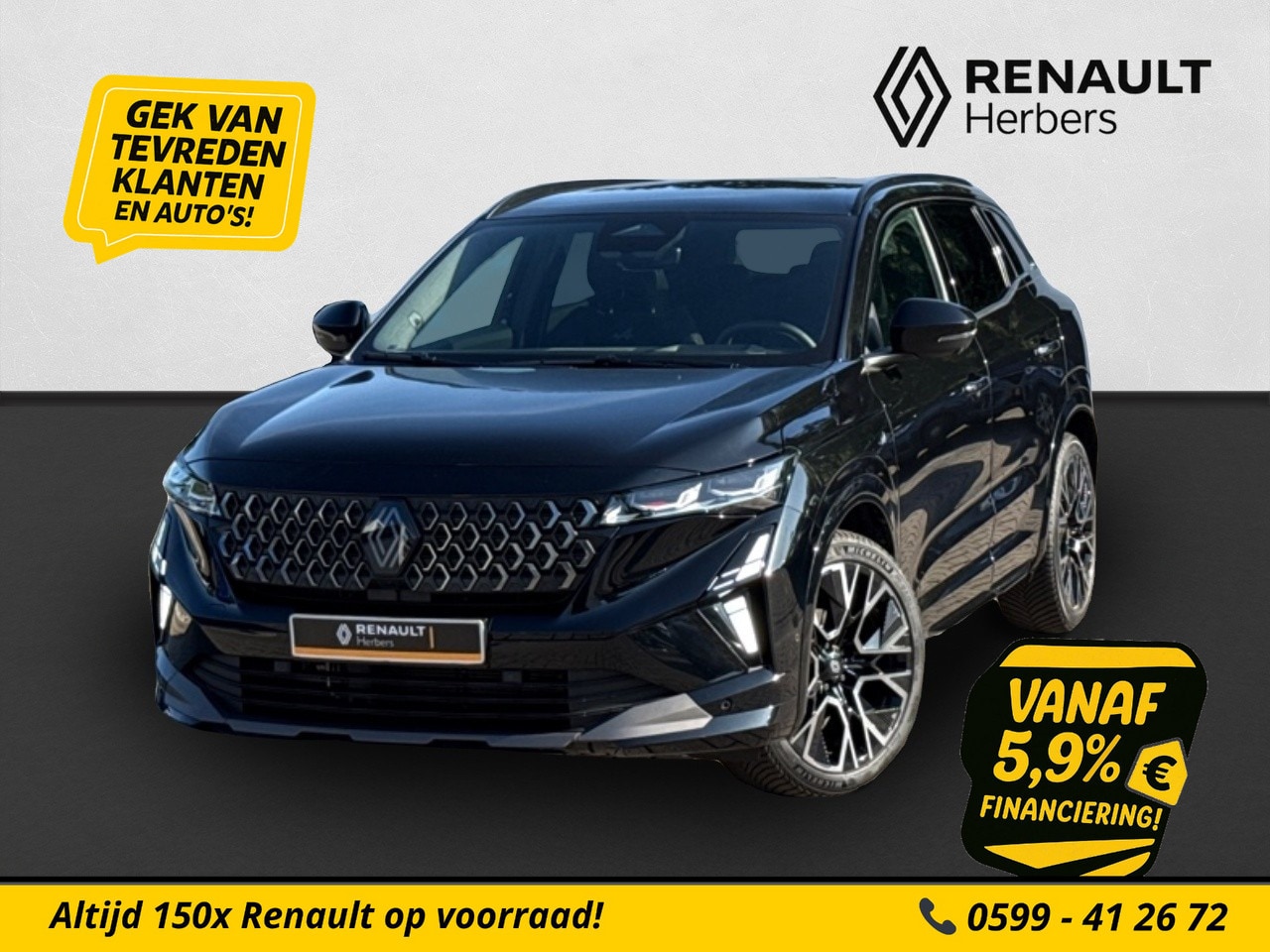 Renault Austral - 1.3 mild hybrid 160 X-Tronic iconic esprit Alpine NIEUW MODEL / ALL SEASON / PANORAMA / AL - AutoWereld.nl