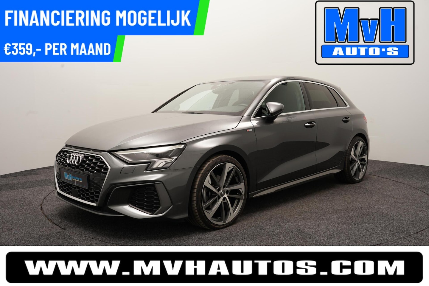 Audi A3 Sportback - 30 TFSI S-Line|MATRIX-LED|ACC|19INCH|NAP - AutoWereld.nl