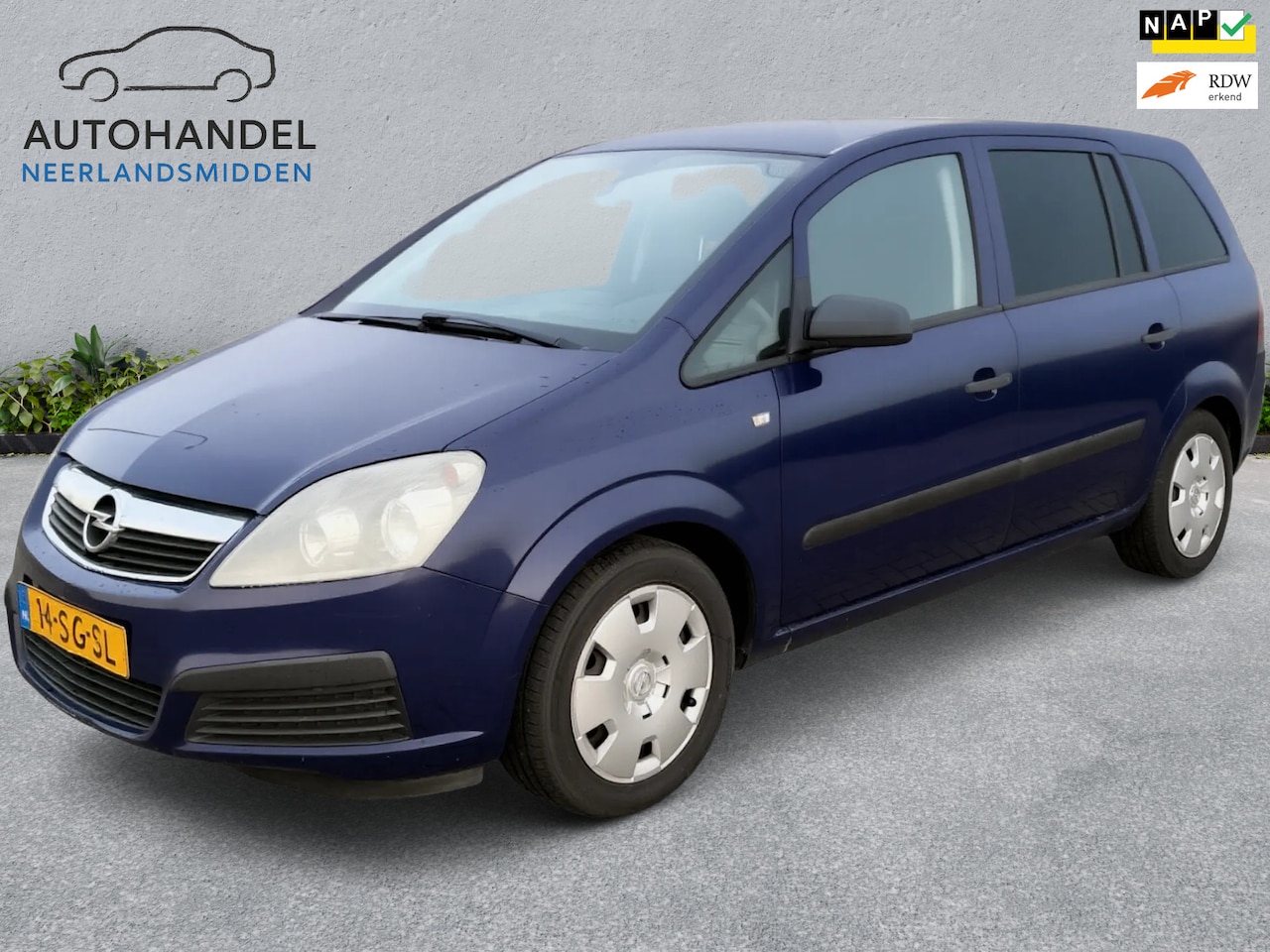 Opel Zafira - 1.8 Business airco trekhaak 7 zitter cruisecontrol - AutoWereld.nl
